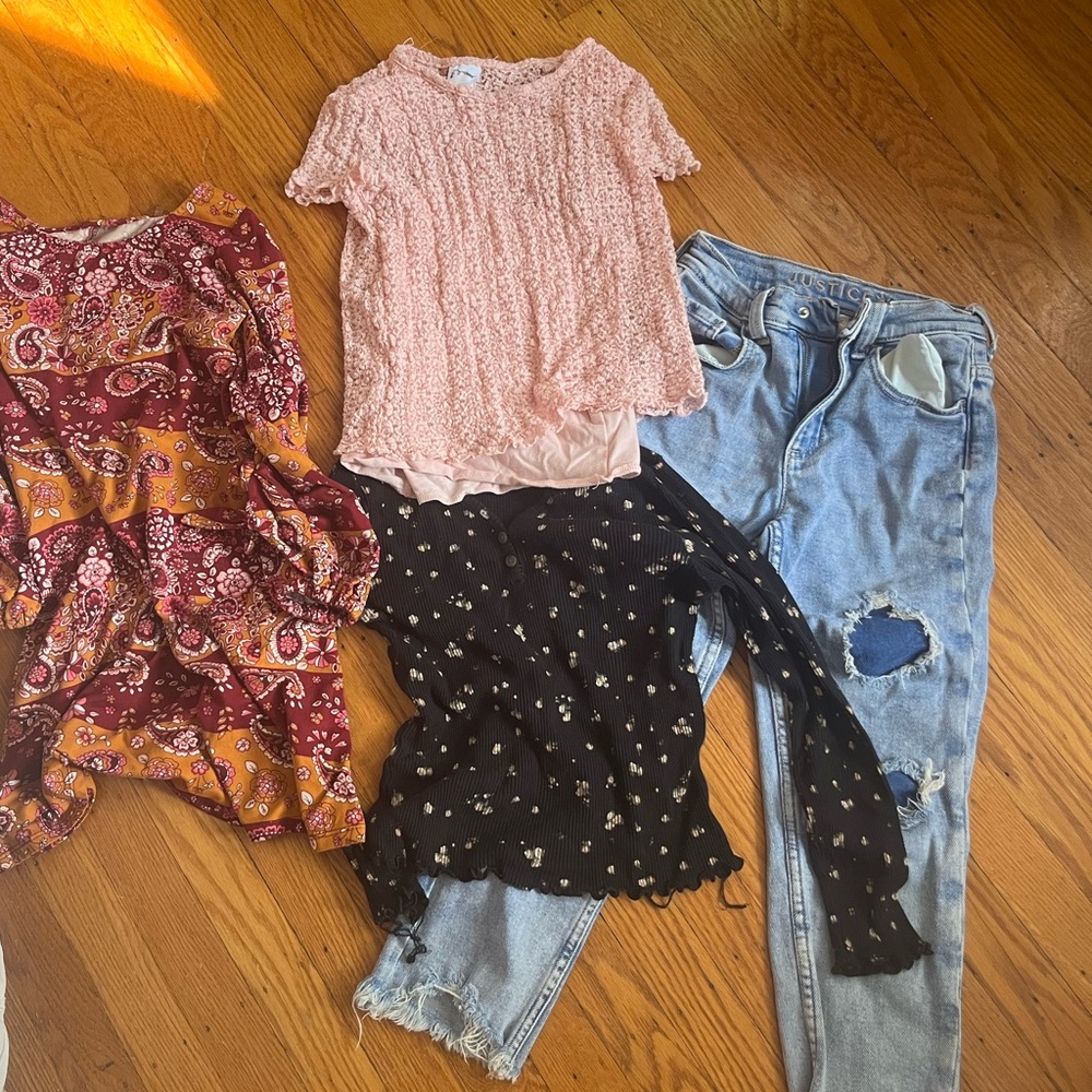Size 8 girls back to school clothes